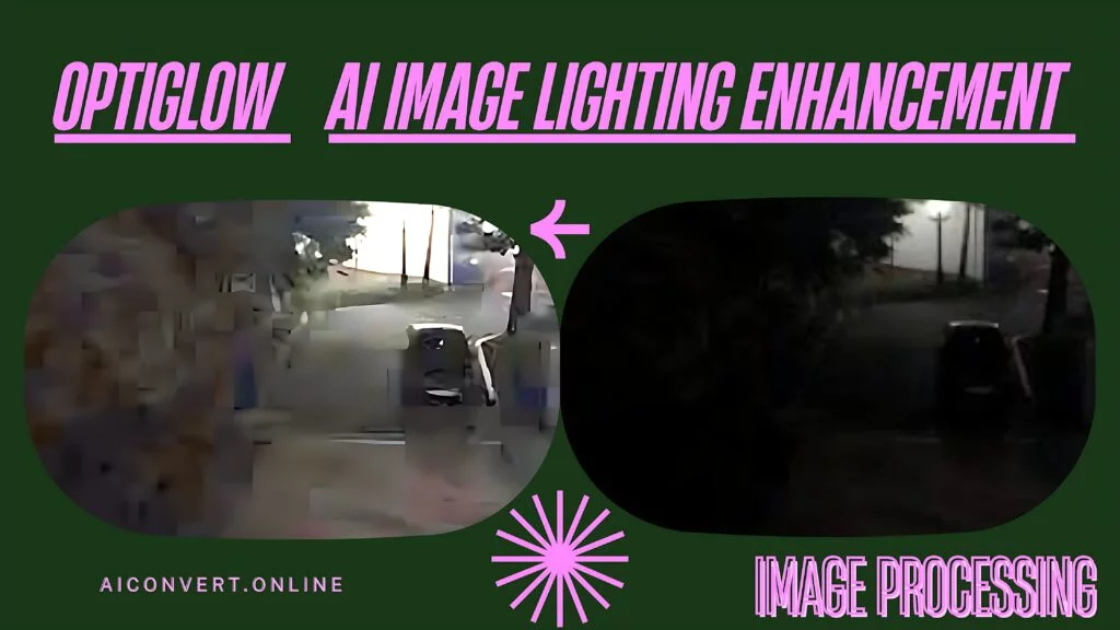 Ai image processing Ai image lighting enhancement