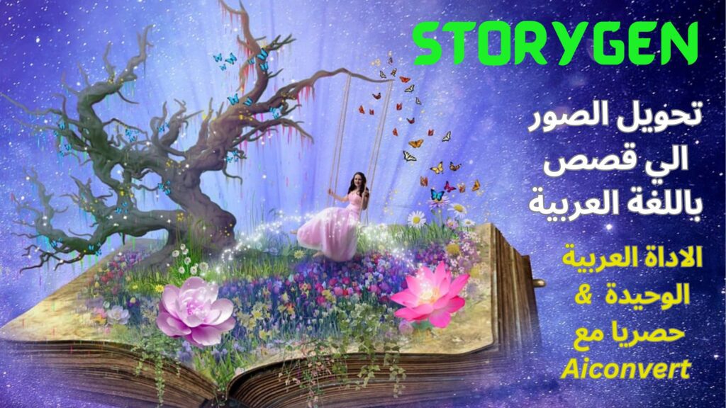 تحويل الصور الى قصص بالذكاء الاصطناعى