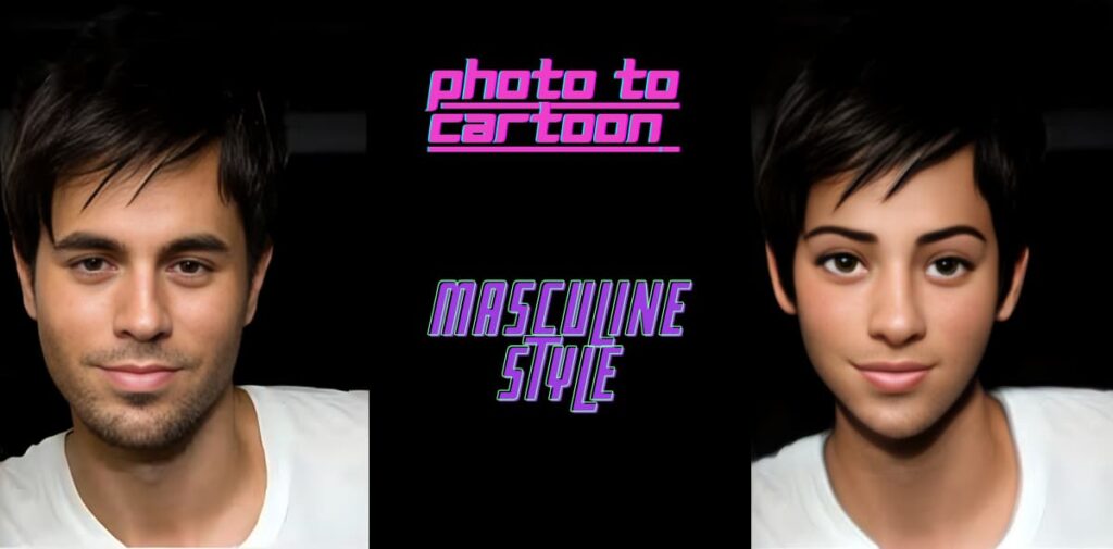 Turn face photo into cartoon