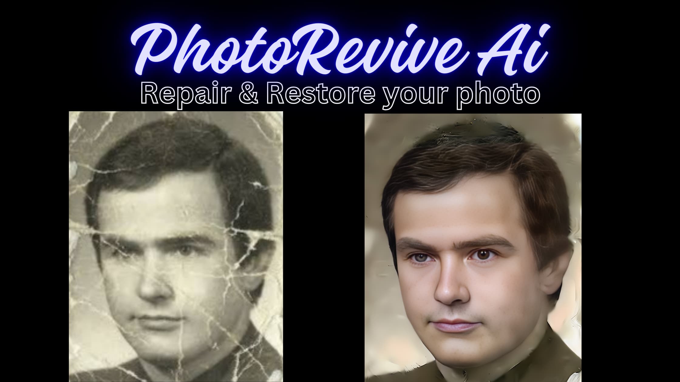 PhotoRevive AI - Restore and Enhance Your Old Photos